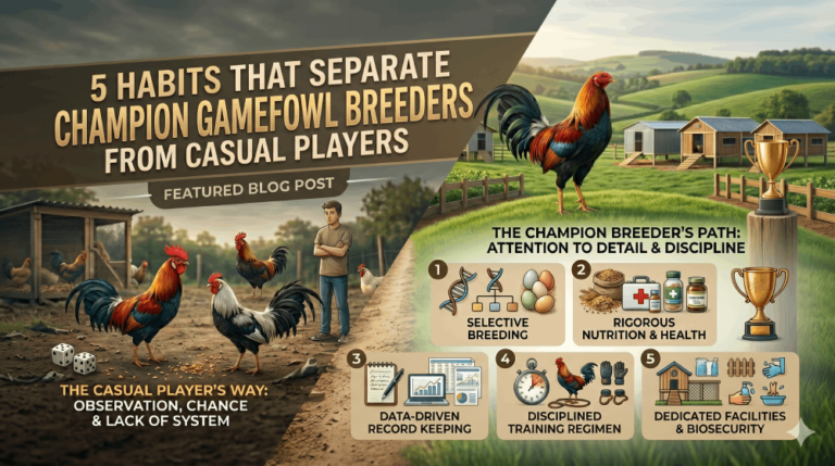 5 Habits That Separate Champion Breeders From Casual Players