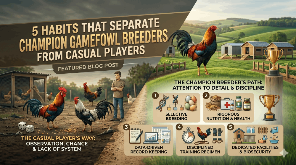 5 Habits That Separate Champion Breeders From Casual Players